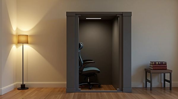 Créez un espace de travail calme avec une cabine acoustique